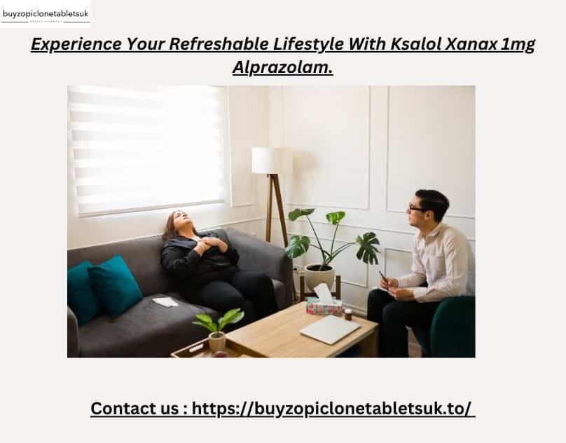 Read more about the article Experience Your Refreshable Lifestyle With Ksalol Xanax 1mg Alprazolam.