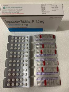 Xanax Alpacure 1mg Tablets (Alprazolam)